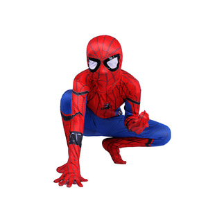 Di Halloween per bambini vestiti del ragazzo e delle ragazze vestiti Di Natale spider man collant cosplay del costume del <span class=keywords><strong>anime</strong></span> di spettacolo di Prestazioni di abbigliamento - Product Image 4