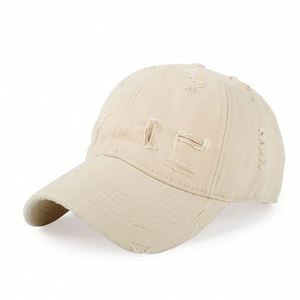 Casquette de baseball unisexe en coton, effet usé, personnalisable, avec logo brodé et boucle réglable, vente en gros - Product Image 1