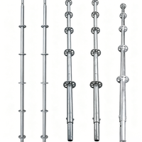 Système d'échafaudage Ringlock, tour d'échafaudage Cuplock galvanisée à chaud, construction en acier EN39 Q345