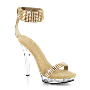 <span class=keywords><strong>Sandali</strong></span> <span class=keywords><strong>con</strong></span> Tacco Alto 13cm in Cristallo Trasparente da Sposa, Stivali da Ballerina Esotica, Scarpe da Club e Spettacolo, Piattaforma Moda per Sfilate - Product Image 2