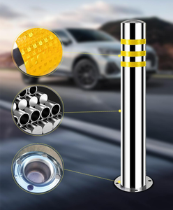 Colonne fixe en acier inoxydable 201/304/316 sur mesure pour la sécurité routière et le contrôle du trafic - Product Image 2