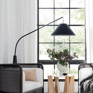 Minimalist Modern Floor Lamp Led <b>Light</b> Source Switch Control 3-5m Irradiation Area For Hotels And Guesthouses - Product Image 2