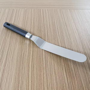 Stainless Steel Cake Spatula Set 4 Pieces Rectangle Non Toxic For Spreading Cream Butter Jam Unmolding - Product Image 3