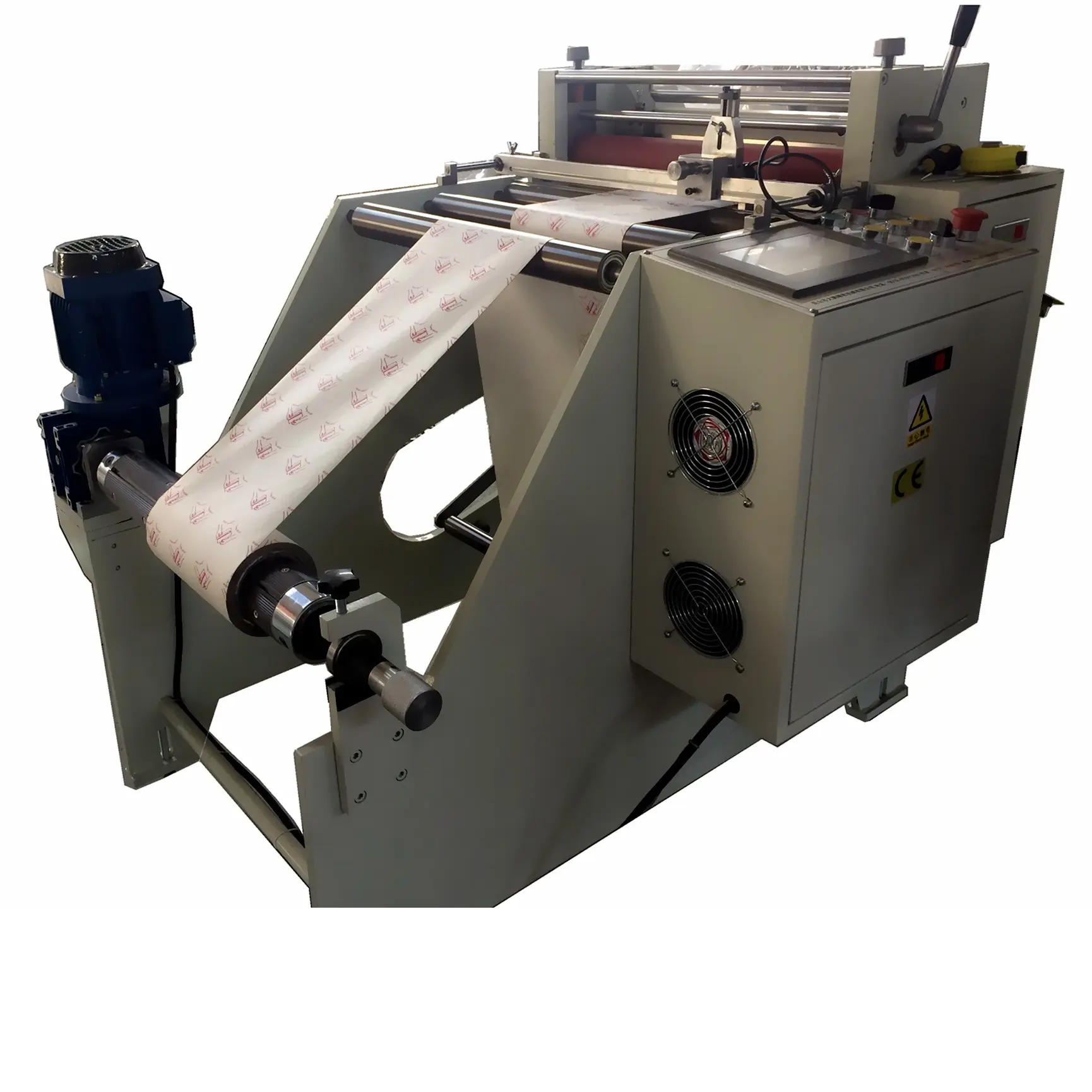 Máquina de corte de rollo a hoja de papel impreso a color