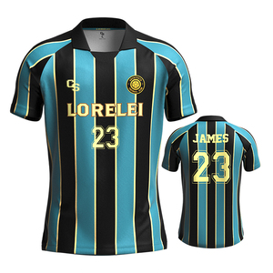 Traje de equipo de fútbol clásico de calle personalizado, diseño de sublimación, camiseta de fútbol deportiva de entrenamiento de Club transpirable - Product Image 2
