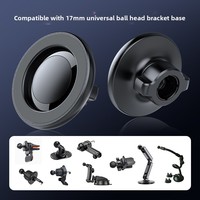 Accessoires de support magnétique pour téléphone, amusants à utiliser, vente en gros, autocollants magnétiques puissants pour lit, rotation à 360 degrés, image