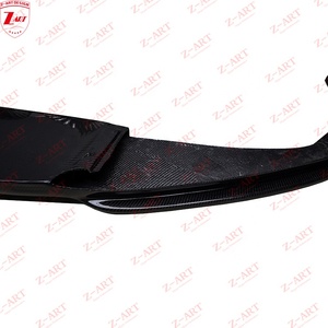 Z-ART pour <span class=keywords><strong>Ferrari</strong></span> F430 2005+ Style Fibre de Carbone Lame Avant Spoiler Inférieur Pare-chocs Avant - Product Image 5