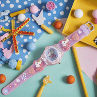 Montres numériques populaires pour enfants, montres à quartz pour enfants avec motifs mignons, accessoires de poignet pour enfants