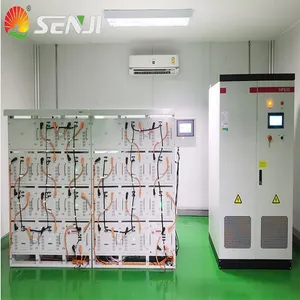 Senji Ess Energy Storage Container 100KW 300KW 500KW 800KW 1MWh Lithium Solar Energy Battery Systems