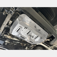 Plaque de protection de châssis en alliage d'aluminium et de magnésium de 8 mm pour BAIC BJ40 BJ41 2.0T Essence 2024, protection du moteur, tout-terrain 4x4, argenté