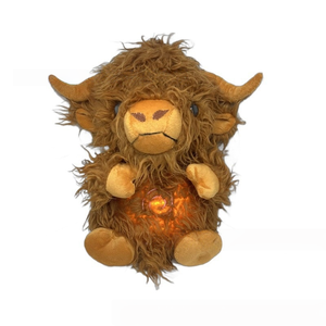 Jouet en peluche qui respire, brille et diffuse de la <span class=keywords><strong>musique</strong></span>, comprend un renard, un chat et un capybara, un compagnon magique <span class=keywords><strong>pour</strong></span> apaiser et favoriser le sommeil - Product Image 6