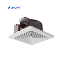 Ventilateur d'extraction ABS pour plafond, cuisine, salle de bain, usage domestique, ventilateur d'extraction d'air, moteur DC, fonctionnement silencieux pour usage domestique