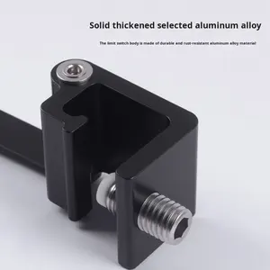 <span class=keywords><strong>Limiteur</strong></span> de fenêtre à battant en alliage d'aluminium, protection enfant fixe, verrouillage sans perçage, vis coupe-vent pour fenêtre à <span class=keywords><strong>ouverture</strong></span> extérieure - Product Image 3