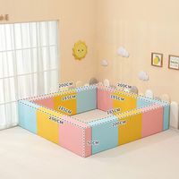 Área de Juego Interior para Educación Temprana, Tobogán de Entrenamiento Sensorial, Valla para Bebés, Paquete de Escalada