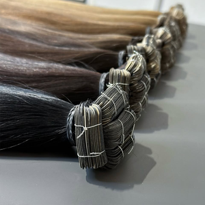 Perm toutes les couleurs 100g Vietnam haute qualité nouvelles extrémités complètes cheveux teints longueur étirée personnalisée ruban Normal - Product Image 4