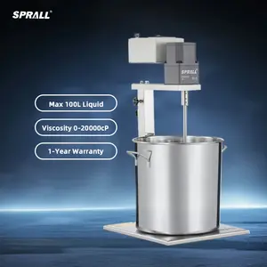 SPRALL elektrikli yüksek kesme tepegöz karıştırıcı reaktifler boya karıştırıcı sıvı Lab braketi Blender sabun macun mikser karıştırma makinesi