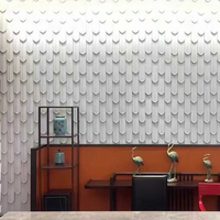 Dalles de pierre artificielle 3D écologiques en polyuréthane, légères et de grande taille, pour la décoration murale de villas