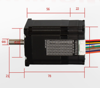 Kit moteur pas à pas Nema 17, 1,8 degré, 42 mm, 2 phases, 4 fils, hybride, pour imprimante 3D, machine de gravure CNC, DC 12V/24V, 0,4-1,2 kW