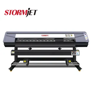 Stormjet SJ-3180TS 에코 솔벤트 비닐 간판 프린터 2 pcs I3200-E1 헤드