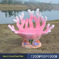 Model Patung Karang Simulasi Fiberglass Dekorasi Latar Belakang Fotografi Bertema Laut Properti Ornamen Fotografi Pernikahan
