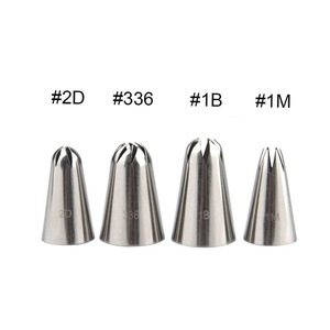 Piping Tip Set 2D Rose Shape For <b>Cake</b> <b>Decorating</b> Baking <b>Supplies</b> - Product Image 4