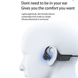 Auriculares Deportivos Inalámbricos de Conducción Ósea DG06, 29 Gramos, Ligeros, Flexibles, Resistentes al Agua IPX6, Auriculares Bluetooth - Product Image 4