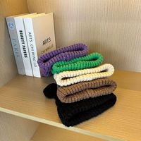 Bonito gorro de punto para niños con pompón, gorro cálido de lana de doble bola para bebés y niñas