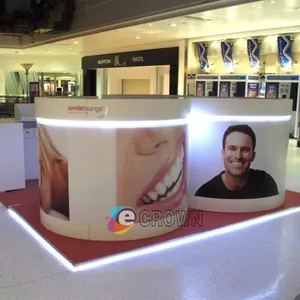 Figura de juguete Logo Glass Show Case blanqueamiento de dientes Hobby blanqueamiento de dientes quiosco huevos silla