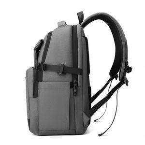 Wholesale Custom Large Capacity Waterproof Anti-theft USB 15.6-inch Computer School <b>Backpack</b> <b>Laptop</b> Bag Travel Back Pack - Product Image 4
