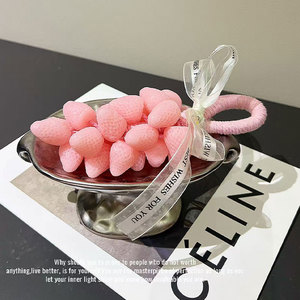 Prix de bienvenue exclusif transfrontalier : Savon artisanal à la fraise cristalline, aromathérapie aux huiles essentielles, cadeau décoratif fait main - Product Image 4