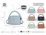 Women's <b>Shoulder</b> Crossbody Bag Microfiber Synthetic Leather Single <b>Strap</b> Zipper Closure All Seasons - Product Image 1