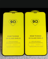 Protection d'écran en verre trempé anti-rayures 9H anti-traces de doigts 10-en-1 pour iPhone 17 18 Pro Max 16 15 14 13 12 11 Xs Xr Xs Max