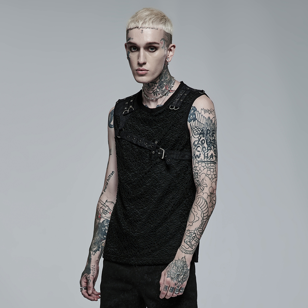 Tシャツ・カットソー IONSEOUL Lucky racing V-neck mesh short sleeves All Over Print Mesh Motor V Neck T-shirt | boohoo