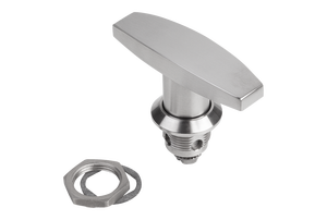 Loquet à quart de tour K1356 pour armoire industrielle, verrou de compression IP65 étanche à la poussière, fixation rapide pour panneau d'armoire - Product Image 5