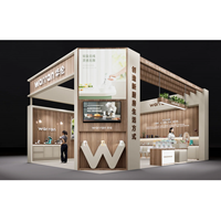 Diseño de Stand de Madera Hecho a Medida |   Estructura de Techo de Celosía para Exposiciones en Europa, Alemania, Estados Unidos y Medio Oriente