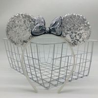Arcs Mickey Oreilles Sequin Bandeau Princesse Festival Robe De Danse Accessoires De Cheveux Bébé Filles Bandeau
