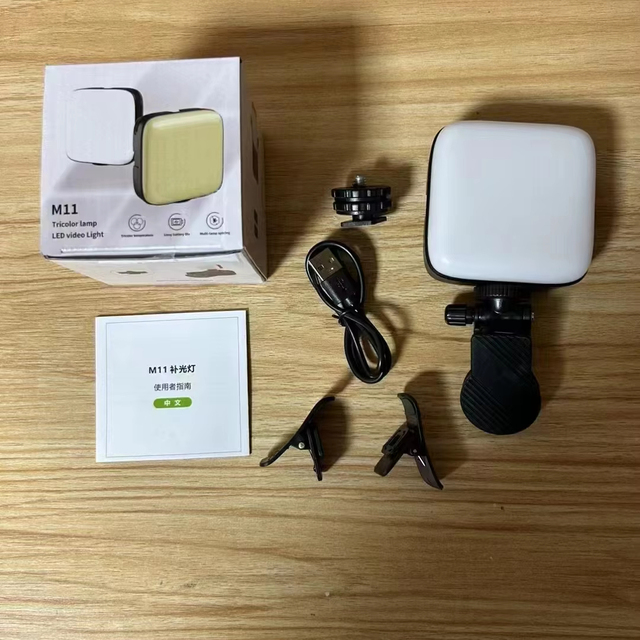 M11 M12 M15 M16 M17 M18 M19 M20 LED Video Light Outdoor Portable Camera Lighting Selfie, Photo, Fill Light Pocket Light