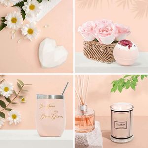 MAIRUN/OEM/ODM Vaso de Regalo Personalizado Ecológico de Lujo Ejecutivo Premium, Caja de Regalo de Incentivo, Set de Spa para Mujer con Seda para Recuperación Pronta - Product Image 4
