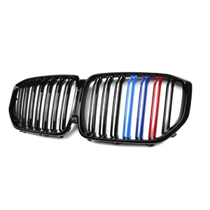 Nouvelle <span class=keywords><strong>calandre</strong></span> noire brillante de haute qualité pour <span class=keywords><strong>BMW</strong></span> G05 <span class=keywords><strong>X5</strong></span> ABS <span class=keywords><strong>calandre</strong></span> à Double lamelles <span class=keywords><strong>calandre</strong></span> à rein avant 2019 2020 - Product Image 4