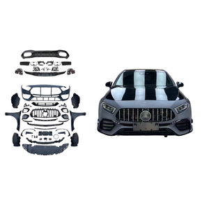 Kit carrosserie PHARRI 2019-2024 pour <span class=keywords><strong>Mercedes</strong></span> <span class=keywords><strong>Benz</strong></span> <span class=keywords><strong>Classe</strong></span> <span class=keywords><strong>A</strong></span> W177 <span class=keywords><strong>Berline</strong></span> Large, mise à niveau A45S <span class=keywords><strong>AMG</strong></span> avec calandre et capot - Product Image 1