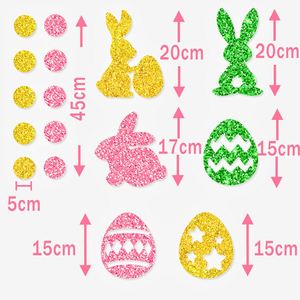 Tema pasqua set di <span class=keywords><strong>palloncini</strong></span> in lattice 12 pollici uova di <span class=keywords><strong>coniglio</strong></span> stampate <span class=keywords><strong>palloncini</strong></span> per insegne di Pasqua forniture per decorazioni per feste <span class=keywords><strong>con</strong></span> CE - Product Image 5