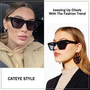 S17047 Lunettes de soleil carrées surdimensionnées noires personnalisables pour femmes, mode 2022 - Product Image 2