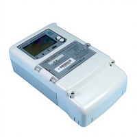 Compteur d'énergie intelligent triphasé quatre fils avec contrôle des frais, écran LCD, communication 4G, 50Hz, 3x220/380V, DTZY1218, Classe 1.0
