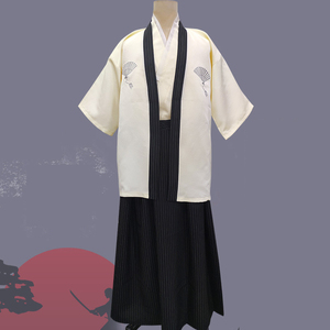 Costume de scène <span class=keywords><strong>Yukata</strong></span> Kimono classique pour <span class=keywords><strong>homme</strong></span>, robe japonaise, uniforme de samouraï, <span class=keywords><strong>Yukata</strong></span> avec Obi, costume de cosplay japonais original - Product Image 3