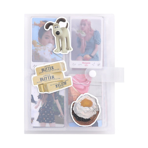 Álbum de fotos 6 en 1, transparente mate, almacenamiento de fotos DIY para álbum de fotos ordinario con capacidad para 20 páginas, de 100 a 200 fotos - Product Image 4