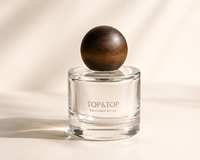 Flacon de parfum vide personnalisé de 5 ml, 10 ml, 20 ml, 30 ml, 50 ml, 100 ml, fabricant de flacons de parfum en verre, flacon pulvérisateur de parfum en verre avec bouchon à vis