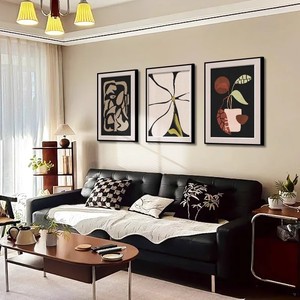 Quadro su Tela Incorniciato Stile Medievale per Soggiorno, Dipinto Decorativo Ghepardo Trifisico, Murale di Alta Gamma per Parete di Fondo Divano - Product Image 4