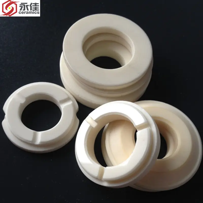 Al2O3 cerâmica polimento indústria personalizável arruela de pressão de cerâmica