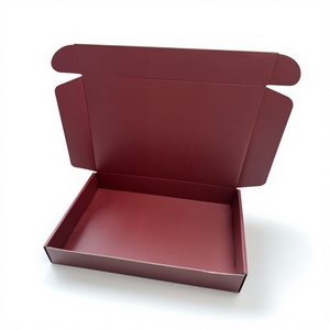 <span class=keywords><strong>Cajas</strong></span> de Embalaje Personalizadas para Ropa Roja, <span class=keywords><strong>Cajas</strong></span> de Envío con Logotipo Impreso en UV, <span class=keywords><strong>Cajas</strong></span> de Regalo para Envíos, <span class=keywords><strong>Cajas</strong></span> de Papel Kraft de Lujo para Cosméticos - Product Image 1