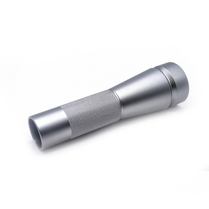 Carcasa de Aluminio para <span class=keywords><strong>Linterna</strong></span>, Mecanizada por CNC, con Empuñadura Moleteada y Tratamiento de Superficie Anodizado, para Linternas de Exterior - Product Image 4
